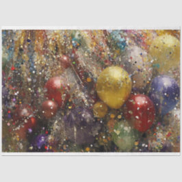 Papel De Seda Decoupage Confetti Jubileu no Grande Circo Top