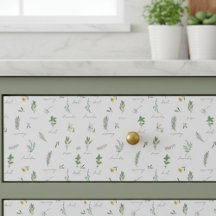 Decoupage Cottagecore Botânico