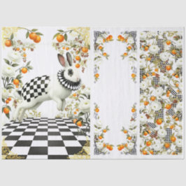 Papel De Seda Decoupage Curious Wonderland