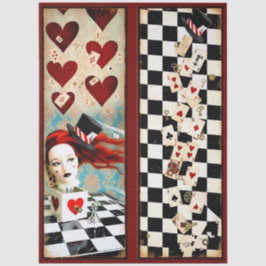 Papel De Seda Decoupage Curious Wonderland