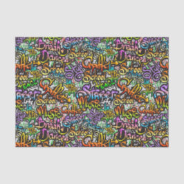 Papel De Seda Decoupage da antiga escola grafite