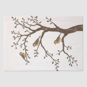Papel De Seda Decoupage da Árvore da Vida
