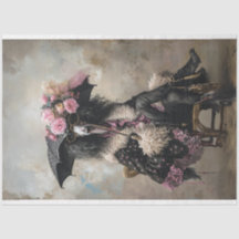 Decoupage da Boêmia-Poodle Padrão