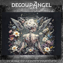 Papel De Seda Decoupage das Asas Eetéreas