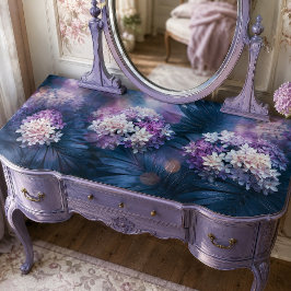 Papel De Seda Decoupage de Aglomeração de Flor de Lilás Rosado