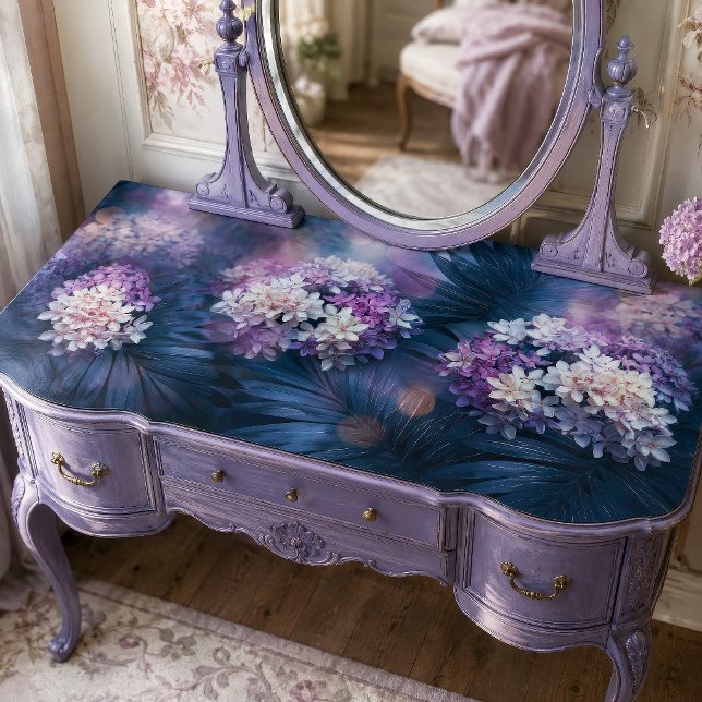 Papel De Seda Decoupage de Aglomeração de Flor de Lilás Rosado (Criador carregado)