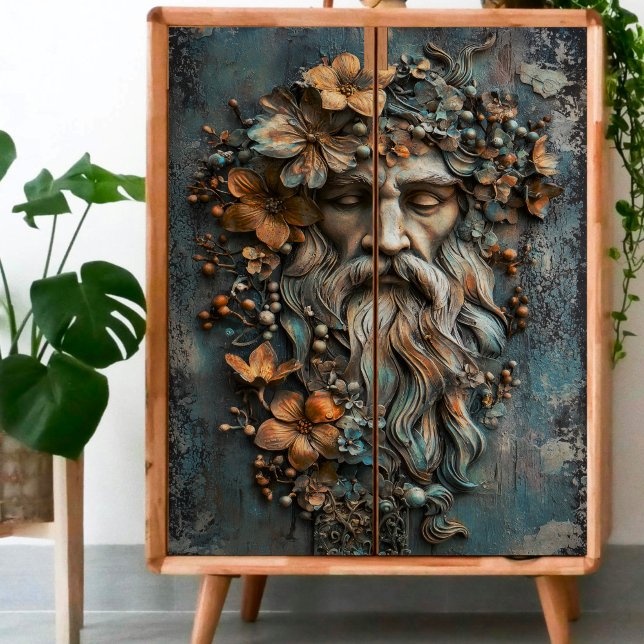 Papel De Seda Decoupage de Deus Grego (Criador carregado)