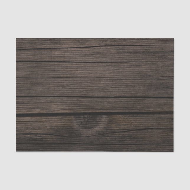 Papel De Seda Decoupage de Fundo dos Conselhos de madeira escura (Frente )