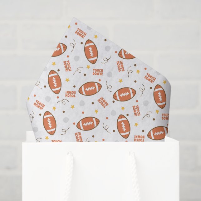Papel De Seda Decoupage de Futebol (Sacola de presentes)