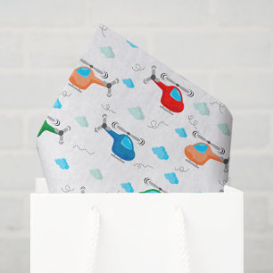 Papel De Seda Decoupage de Helicóptero