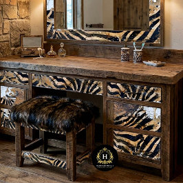 Papel De Seda Decoupage de Madeira russa do País Ocidental