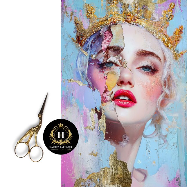 Papel De Seda Decoupage de Móveis da Coroa Regal (Criador carregado)