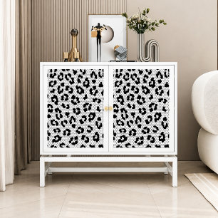 Papel de seda decoupage de renda preta vintage Tig