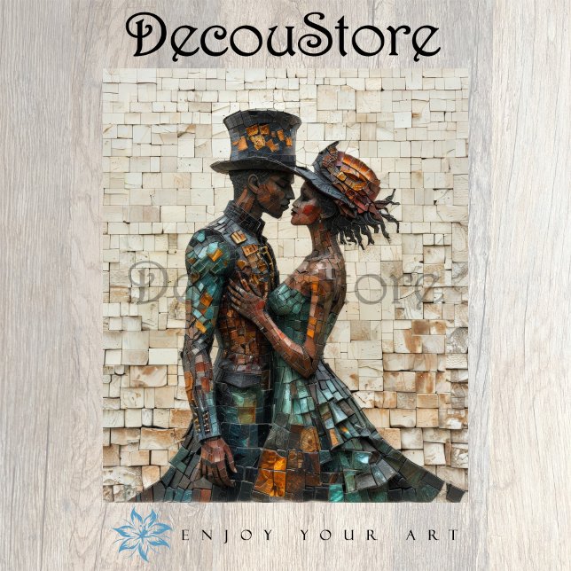 Papel De Seda Decoupage de Romance Urbana (Criador carregado)