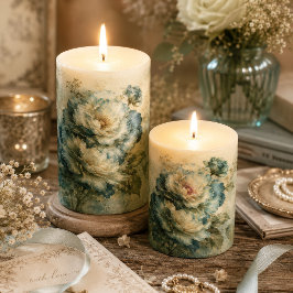 Papel De Seda Decoupage de Rosa Botânica Vintage Azul-Anil Escur