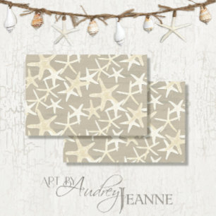 Papel De Seda Decoupage de Starfish, Decor do Lar Costeiro de Pr