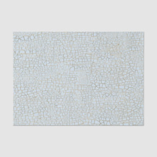 Papel De Seda Decoupage de Textura Azul do Craqueamento Vintage