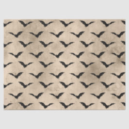 Papel De Seda Decoupage do Dia das Bruxas em Preto