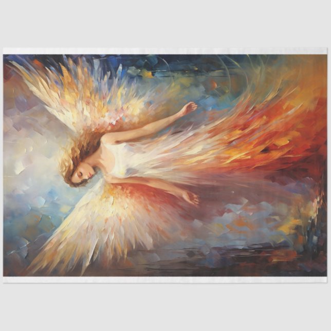 Papel De Seda Decoupage do Eteal Angel (Frente )