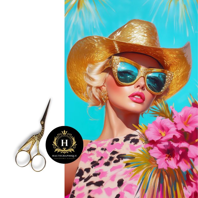 Papel De Seda Decoupage do Glama de Rodeio Tropical (Criador carregado)