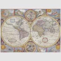 Decoupage do Mapa Mundial do Atlas 20x30