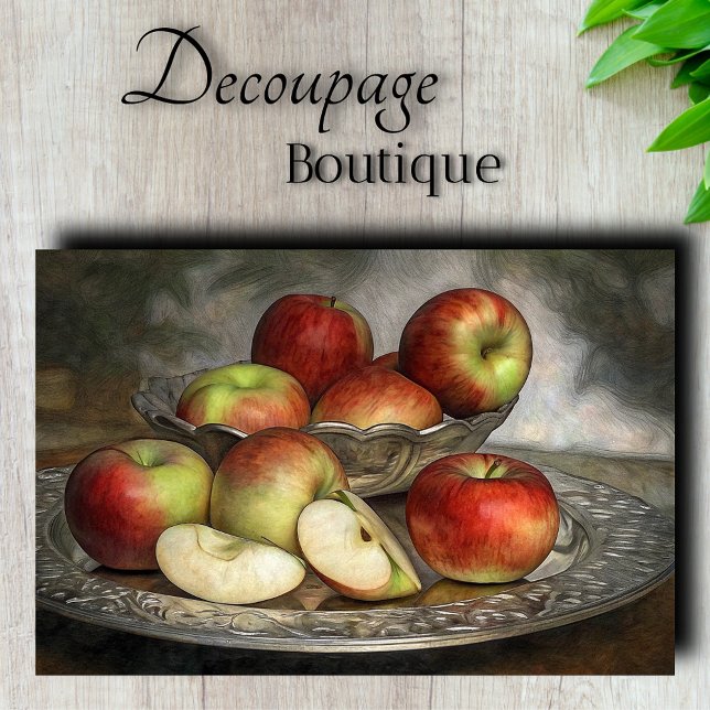 Papel De Seda Decoupage do outono (Autumn's Bounty Decoupage Tissue Paper)