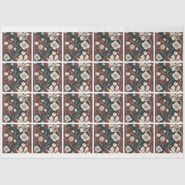 Papel De Seda Decoupage do Outono Blossomo (Frente )