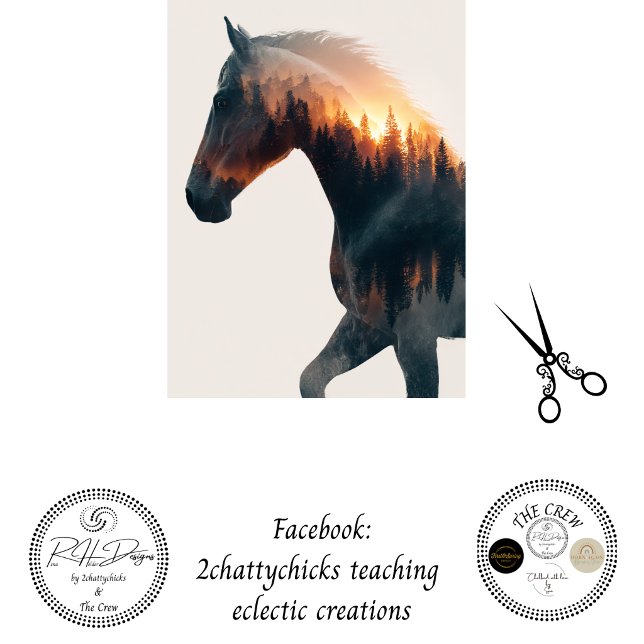 Papel De Seda Decoupage Dupla Exposição Decoração de Parede de C (Criador carregado)