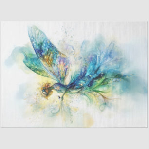 Papel De Seda Decoupage Fantasy Watercolor Fairy