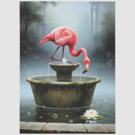 Papel De Seda Decoupage Flamingo Collection