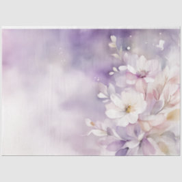 Papel De Seda Decoupage Floral 18b de Aquarela