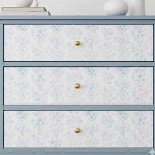 Papel de Seda Decoupage Floral Pastel