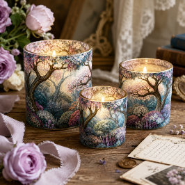 Papel De Seda Decoupage Floresta Sonhadora Encantada Floral Past
