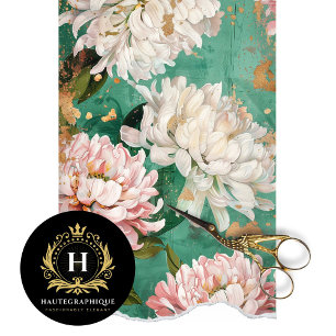 Papel De Seda Decoupage Francês Floral Rústico Vintage