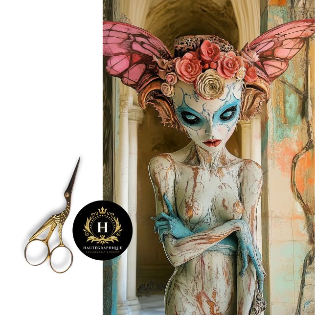 Papel De Seda Decoupage Gótica Elegante de Paris Gargoyle (Criador carregado)