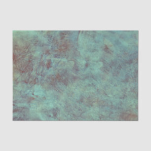 Papel De Seda Decoupage Marrom Azul Vintage Antigo Texturizado