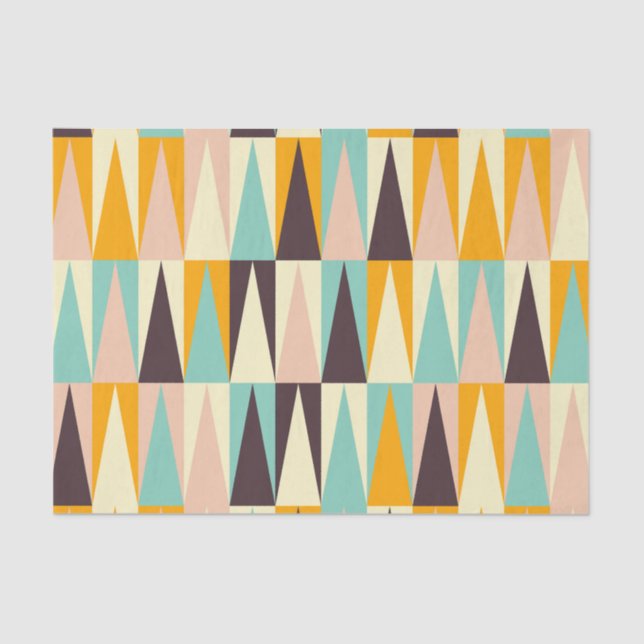 Papel De Seda Decoupage Moderna do meio século (Frente )