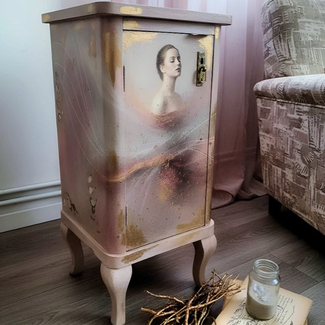Papel De Seda Decoupage Mysterie Woman (Criador carregado)