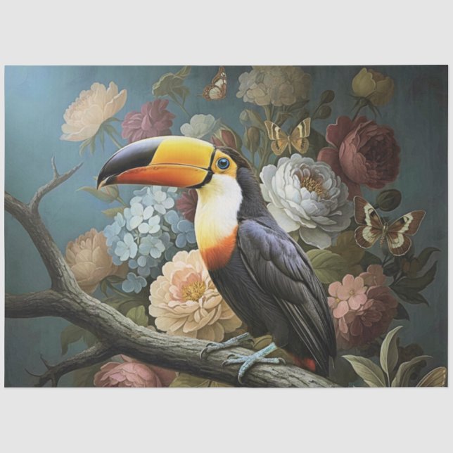 Papel De Seda Decoupage Nature Poetry Collection (Frente )