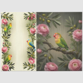 Papel De Seda Decoupage Nature Poetry Collection