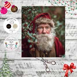 Papel De Seda Decoupage Papai Noel Vintage Cena de Natal