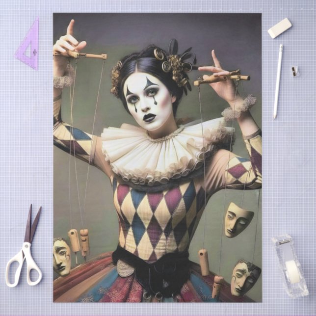 Papel De Seda Decoupage Poetic Gothic Motifs (Arte )