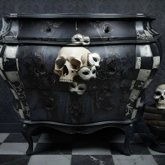 Papel De Seda Decoupage Poetic Gothic Motifs