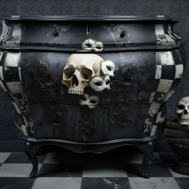 Papel De Seda Decoupage Poetic Gothic Motifs  (Criador carregado)