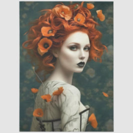 Papel De Seda Decoupage Poetic Gothic Motifs 