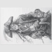 Decoupage Preta Pirata