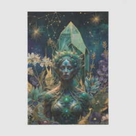 Papel De Seda Decoupage Rainha do Fantástico Bosque dos Sonhos E