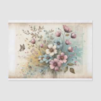 Papel De Seda Decoupage Shabby Chic