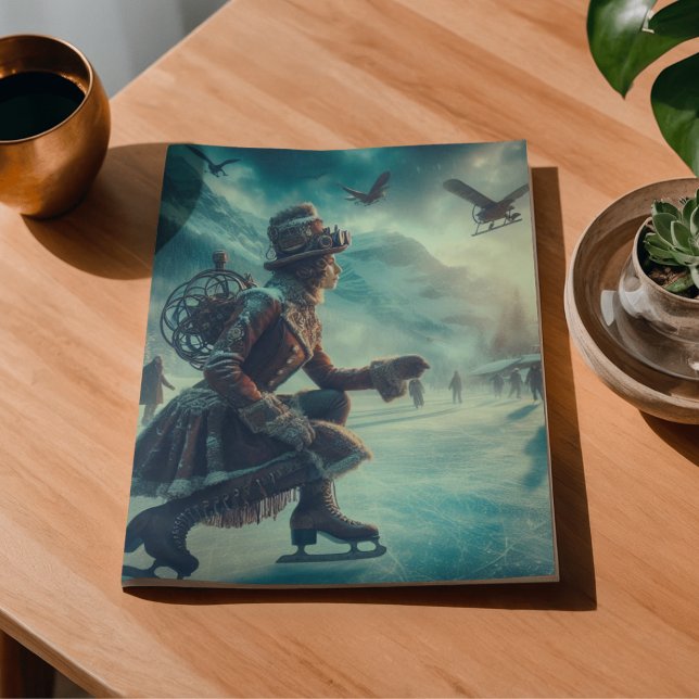 Papel De Seda Decoupage Steampunk Fantasy Winter Messenger (Criador carregado)