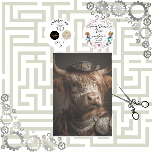 Papel De Seda Decoupage Steampunk Highland Diesel Punk Maquinari (Criador carregado)